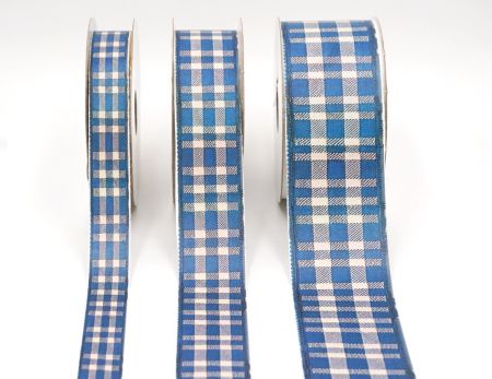 Maritimes Blaues Karoband_AI